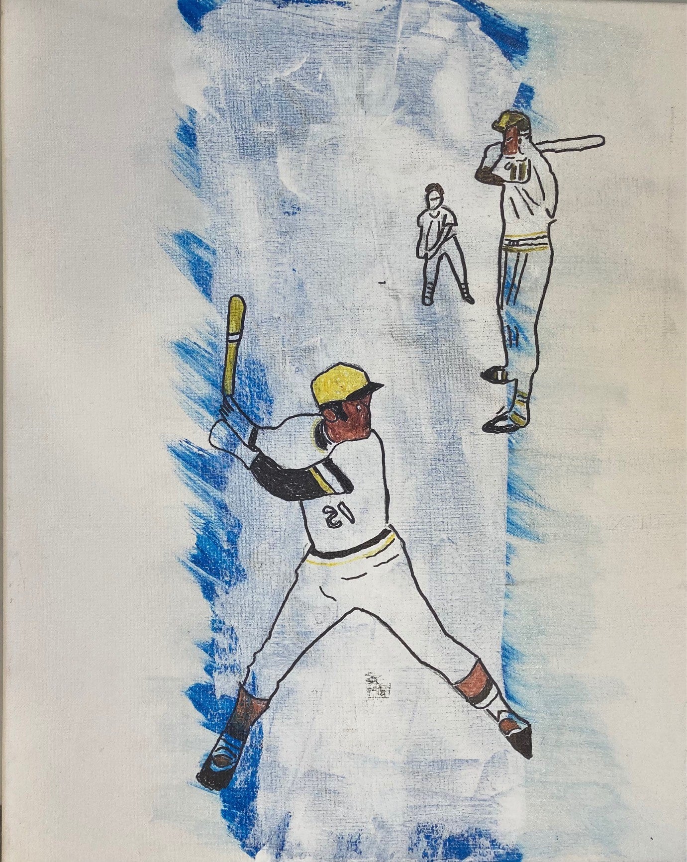 roberto clemente drawing